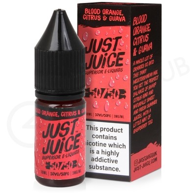 Blood Orange, Citrus & Guava E-Liquid by Just Juice 50/50