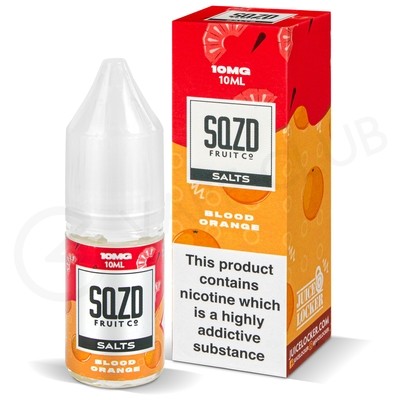 Blood Orange Nic Salt E-Liiquid by SQZD