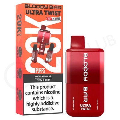 Bloody Bar Ultra Twist 20K Vape Kit
