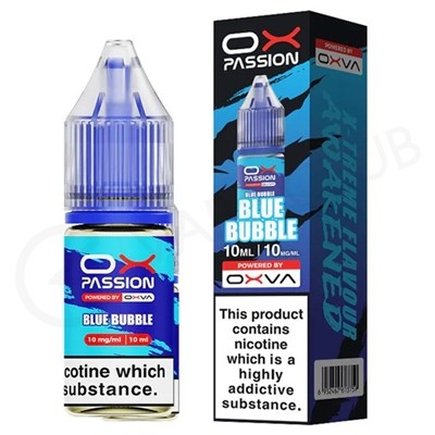 Blue Bubble Nic Salt E-Liquid by Ox Passion