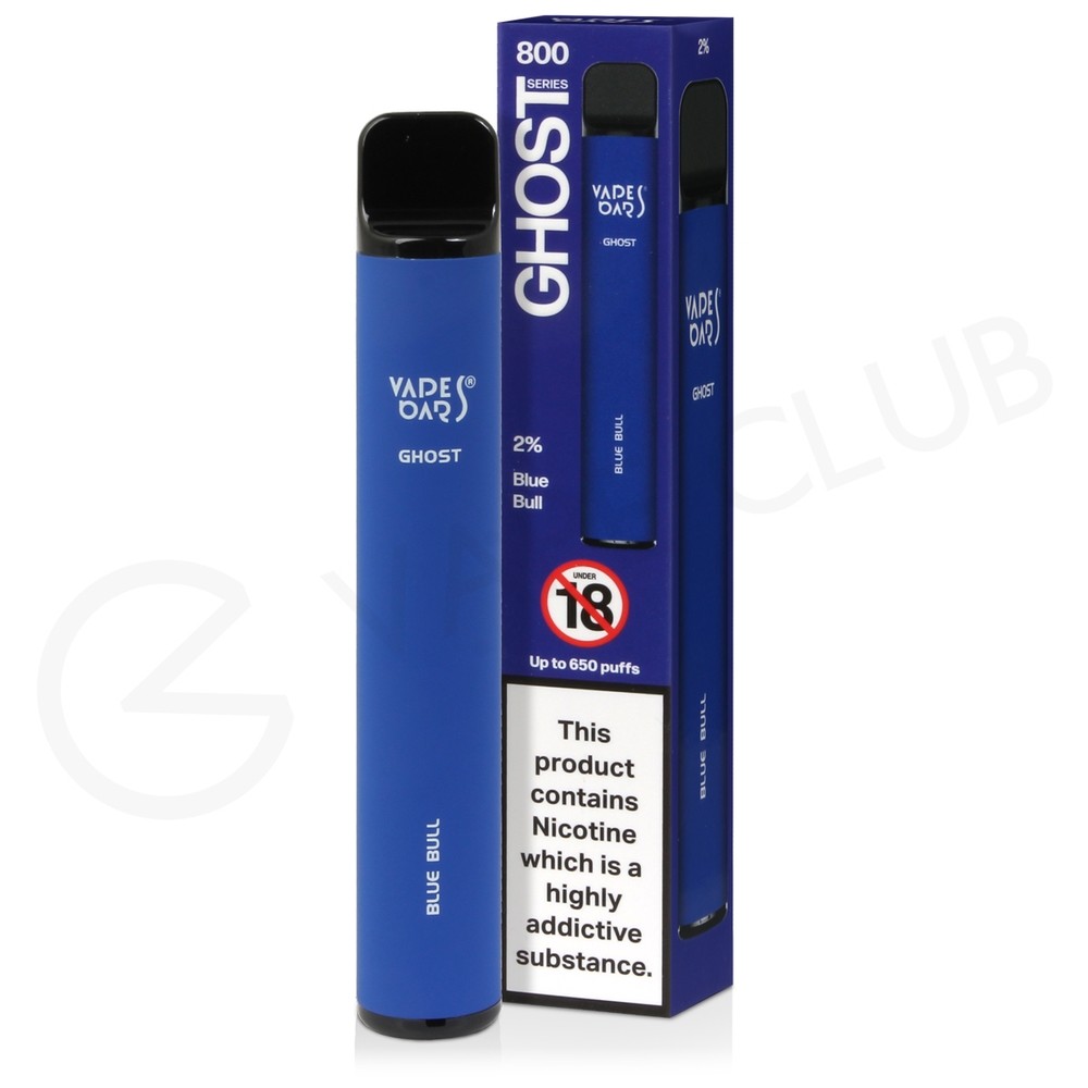 Blue Bull Vapes Bars Ghost 800 Disposable Vape