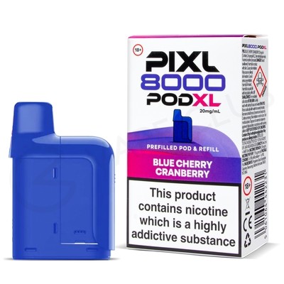 Blue Cherry Cranberry Pixl 8000 Refill Pack