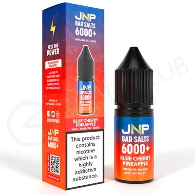 Blue Cherry Pineapple E-Liquid by JNP Bar Salts 6000+