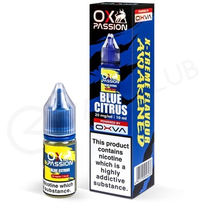 Blue Citrus Nic Salt E-Liquid by Ox Passion