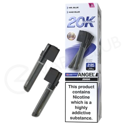 Blue Edition Vapes Bars Angel 20K Refill Pack