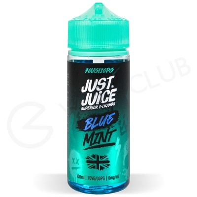 Blue Mint Shortfill E-Liquid by Just Juice 100ml