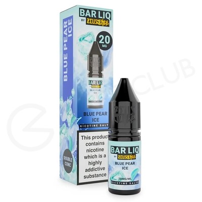 Blue Pear Ice Nic Salt E-Liquid by Bar Liq