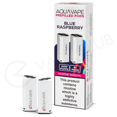 Blue Raspberry Aquavape 2in1 Prefilled Pods