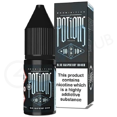 Blue Raspberry Hooch Nic Salt E-Liquid by Potions