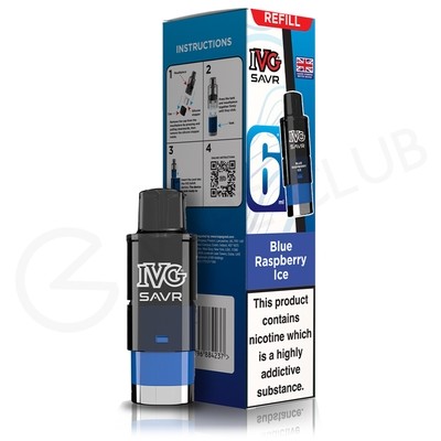 Blue Raspberry Ice IVG Savr Refill Pack