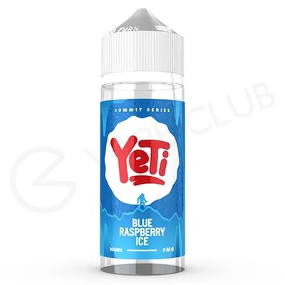 Blue Raspberry Ice Shortfill E-Liquid by Yeti Summit Series 100ml