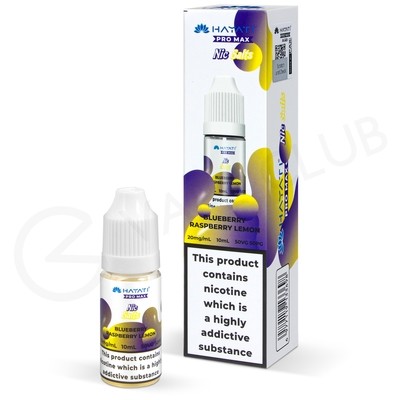 Blue Raspberry Lemon E-Liquid by Hayati Pro Max Nic Salts