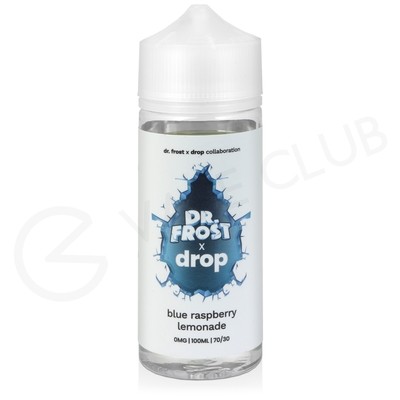 Blue Raspberry Lemonade Shortfill E-Liquid by Dr Frost x Drop 100ml