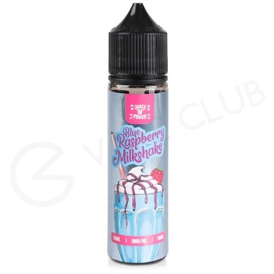 Blue Raspberry Milkshake Shortfill E-Liquid by Juice N Power 50ml