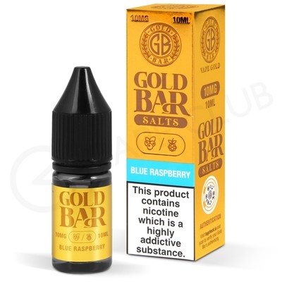 Blue Raspberry Nic Salt E-Liquid by Gold Bar Salts