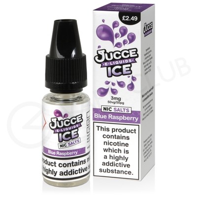 Blue Raspberry Nic Salt E-Liquid by Jucce Ice