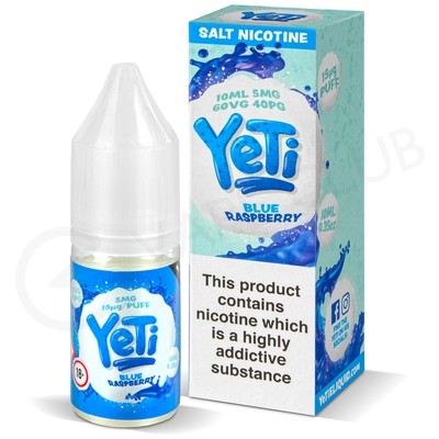 Blue Raspberry Nic Salt E-Liquid by Yeti