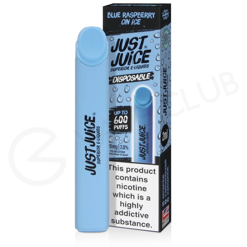 Blue Raspberry On Ice Just Juice Disposable Vape 5925