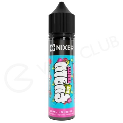 Blue Raspberry Rhubarb Lychee Longfill Concentrate by Nixer x Fugly But Fruity