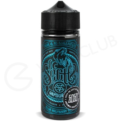 Blue Raspbery 50VG Shortfill E-Liquid by Scotts 100ml