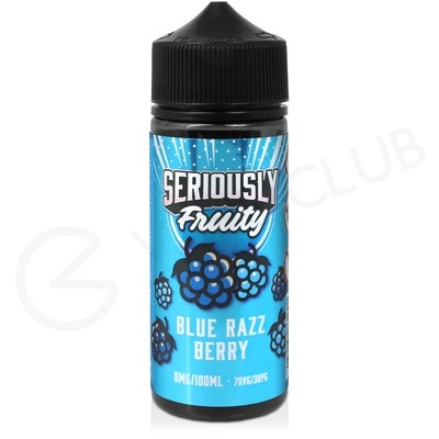 Blue Razz Berry Shortfill E-Liquid by Seriously Fruity 100ml