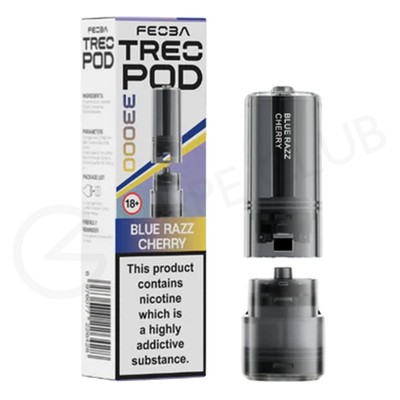 Blue Razz Cherry Feoba Treo 33K Refill Pack