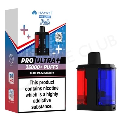 Blue Razz Cherry Hayati Pro Ultra Plus Refill Pack