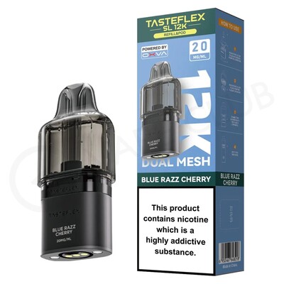 Blue Razz Cherry Oxva Tasteflex SL 12K Refill Pod