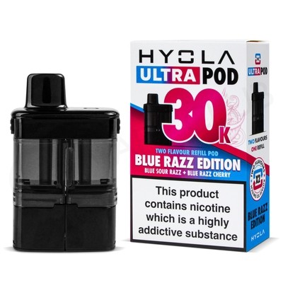 Blue Razz Edition Hyola Ultra 30K Refill Pack