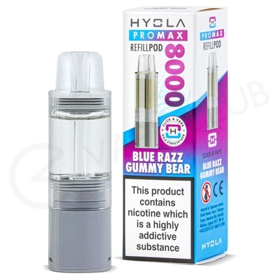 Blue Razz Gummy Bear Hyola Pro Max 8000 Refill Pack