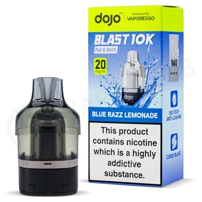 Blue Razz Lemonade Dojo Blast 10K Refill Pack