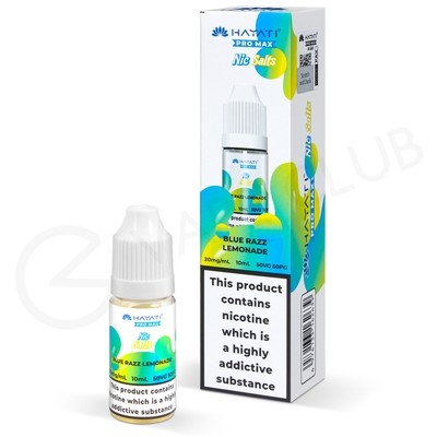 Blue Razz Lemonade E-Liquid by Hayati Pro Max Nic Salts