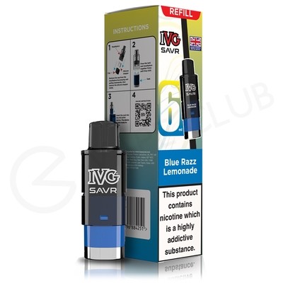 Blue Razz Lemonade IVG Savr Refill Pack