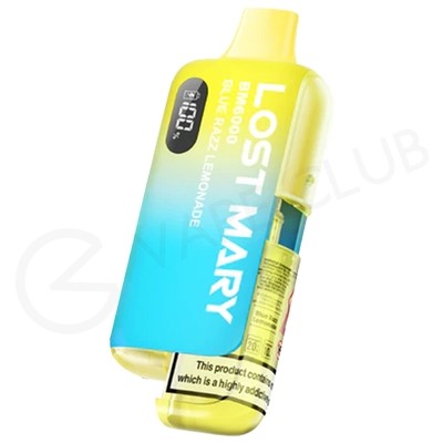 Blue Razz Lemonade Lost Mary BM6000 Disposable Vape Kit