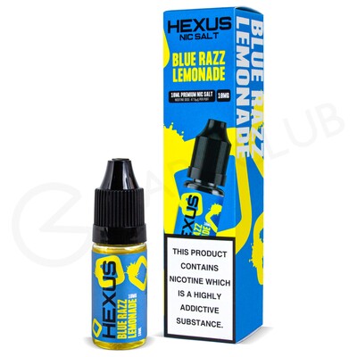 Blue Razz Lemonade Nic Salt E-Liquid by Hexus