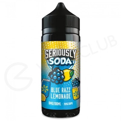 Blue Razz Lemonade Shortfill E-Liquid by Seriously Soda 100ml