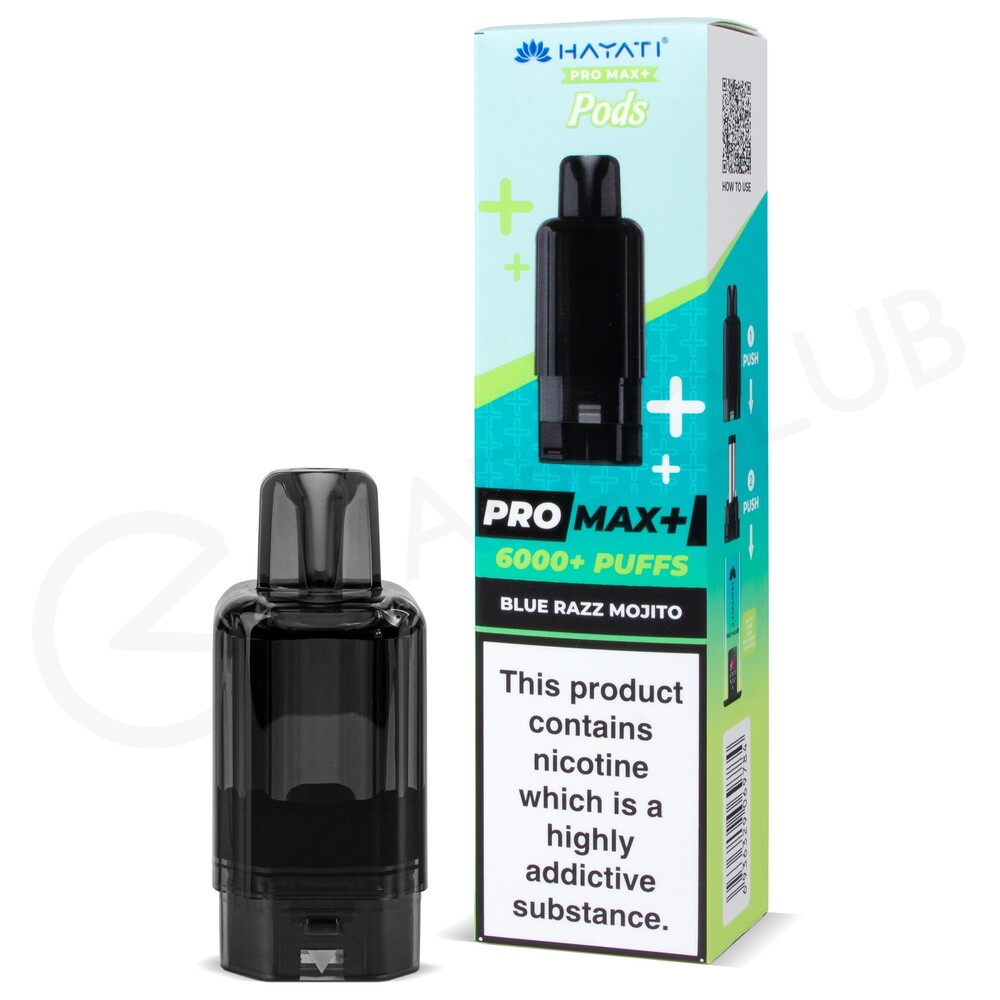 Blue Razz Mojito Hayati Pro Max Plus Refill Pod