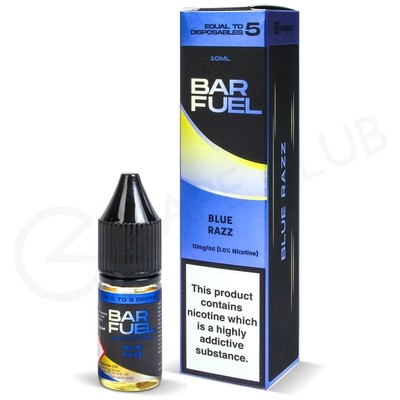 Blue Razz Nic Salt E-Liquid by Bar Fuel