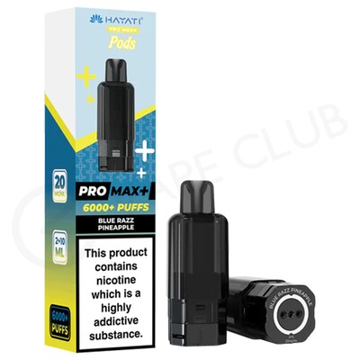 Blue Razz Pineapple Hayati Pro Max Plus Refill Pod