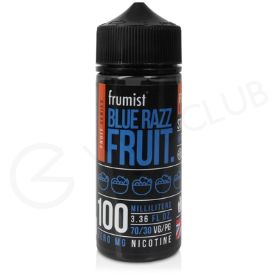 Blue Razz Shortfill E-Liquid by Frumist Fruits 100ml