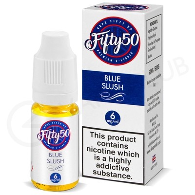 Blue Slush E-Liquid by Fifty 50