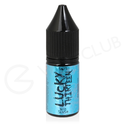 Blue Slush Nic Salt E-Liquid by Lucky Thirteen