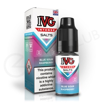 Blue Sour Raspberry E-Liquid by IVG Intense Salts