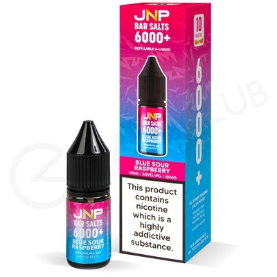 Blue Sour Raspberry E-Liquid by JNP Bar Salts 6000+