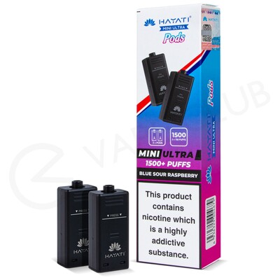 Blue Sour Raspberry Hayati Mini Ultra Prefilled Pods