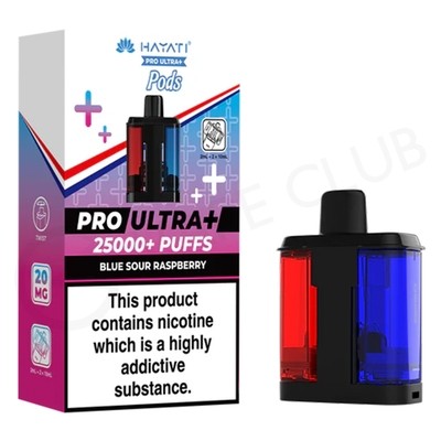 Blue Sour Raspberry Hayati Pro Ultra Plus Refill Pack