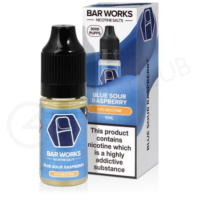Blue Sour Raspberry Nic Salt E-Liquid by Bar Works