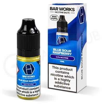 Blue Sour Raspberry Nic Salt E-Liquid by Bar Works