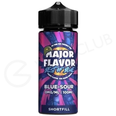 Blue Sour Shortfill E-Liquid by Major Flavour Best of Blue