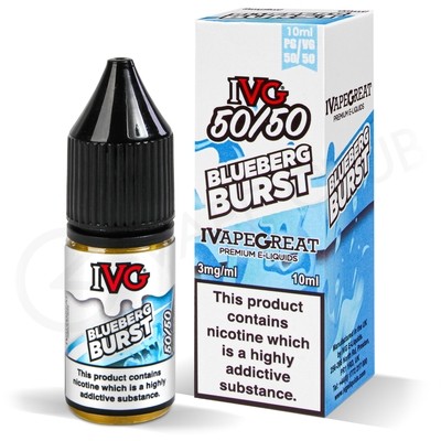 Blueberg Burst E-Liquid by IVG 50/50